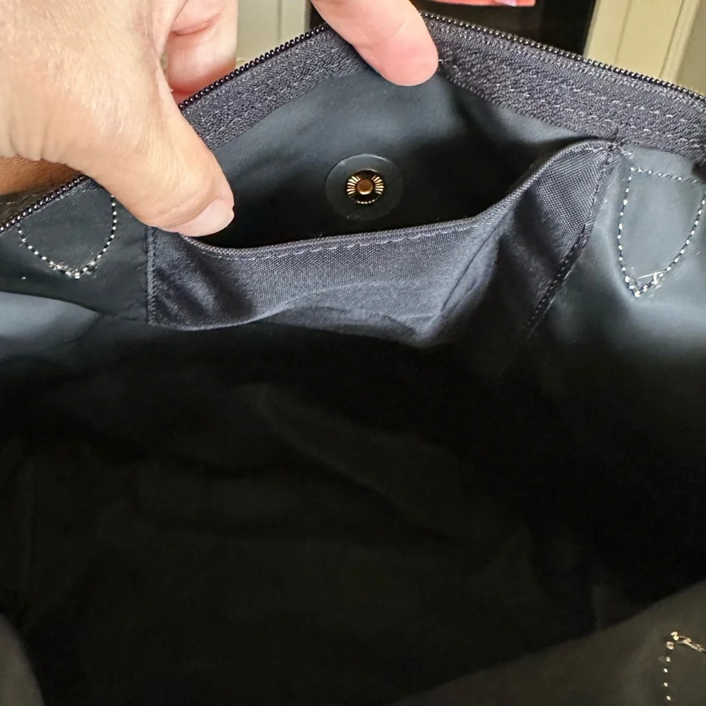 SOLD Longchamp Le Pilage Small Tote Black - Picture 11 of 14